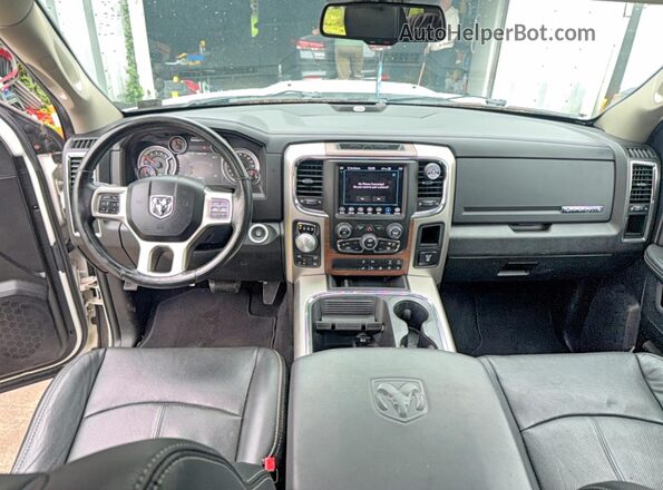 1C6RR7NM9JS254451 2018 RAM 1500 White Rear seats view