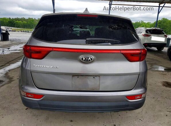 KNDPM3AC2J7345889 2018 KIA SPORTAGE Black Widok wnętrza z przodu