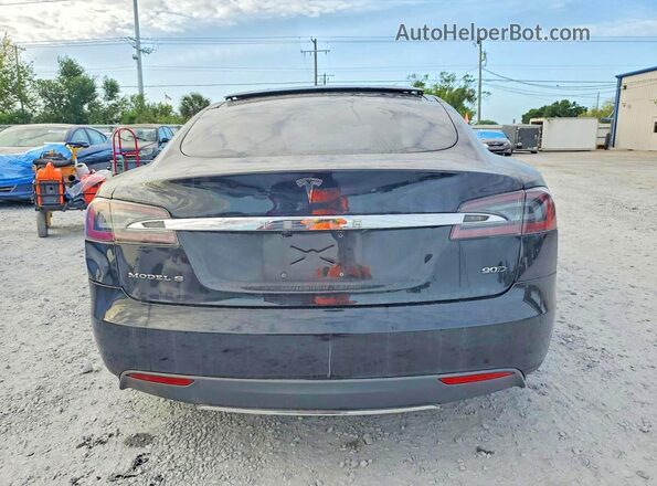 5YJSA1E28GF131971 2016 TESLA MODEL S Черный Вид салона спереди