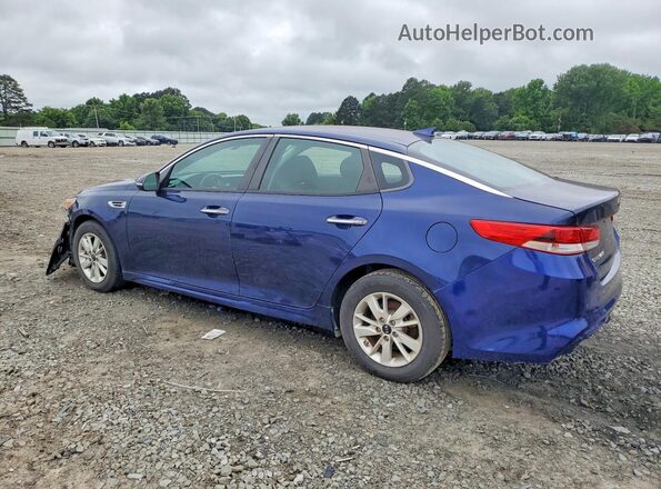 5XXGT4L31JG219987 2018 KIA OPTIMA Синий Задняя правая четверть