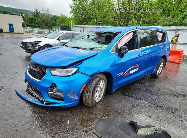 2C4RC1BG8TR235514 2026 CHRYSLER PACIFICA Синий Задняя левая четверть