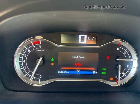 5FPYK3F80NB50 2022 HONDA RIDGELINE Черный Вид щитка приборов