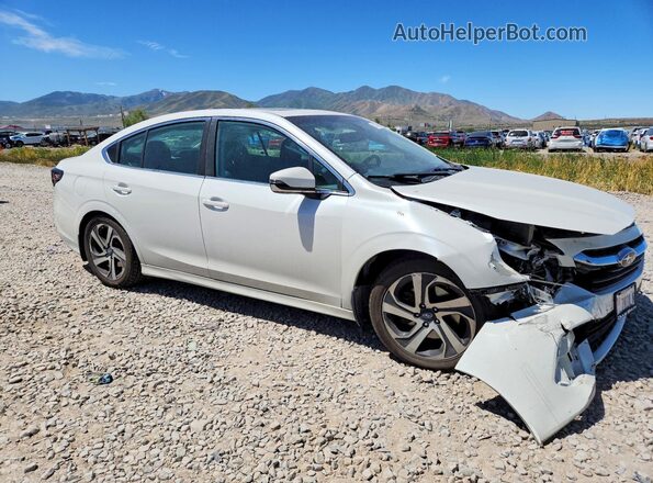 4S3BWAN64L3033225 2020 SUBARU LEGACY White Widok z przodu