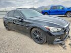 2017 Infiniti Q50 3.0t Signature Edition Черный vin: JN1EV7ARXHM837861