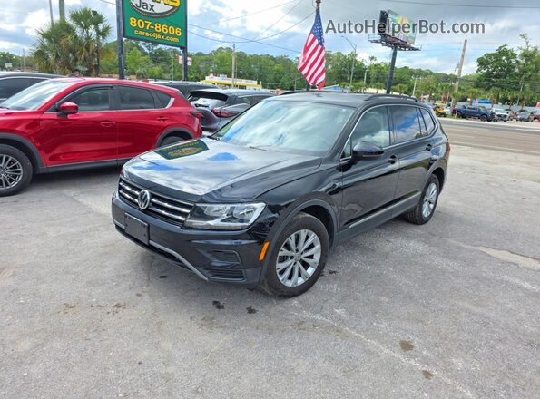 3VV3B7AX5JM078365 2018 VOLKSWAGEN TIGUAN Black Trasero derecho