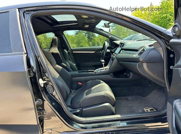 2HGFC1E54KH703743 2019 HONDA CIVIC Black Widok zestawu wskaźników