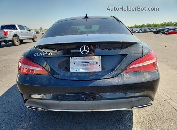 WDDSJ4EB6JN612110 2018 MERCEDES-BENZ CLA-CLASS Черный Вид сзади