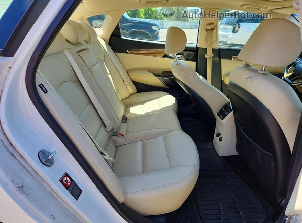 KNALC4J10H5045938 2017 KIA CADENZA White Rear interior view