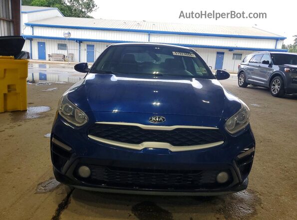 3KPF24AD1ME275533 2021 KIA FORTE Синий Вид сзади