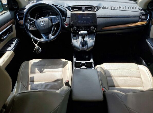 7FARW2H96JE024346 2018 HONDA CR-V Черный Вид щитка приборов