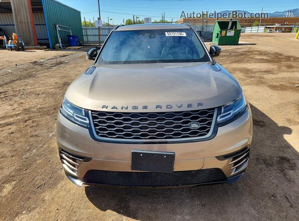 SALYL2RV2JA747754 2018 LAND ROVER RANGE Tan უკანა ხედი