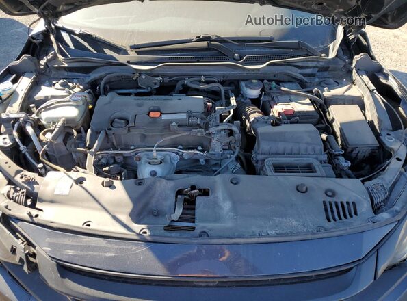 2HGFC2F78KH031871 2019 HONDA CIVIC Черный Вид задней части салона