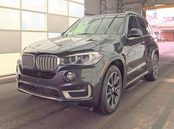 5UXKR0C54J0X91963 2018 BMW X5 Серый Задняя правая четверть