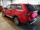 2017 Mitsubishi Outlander Se Красный vin: JA4AZ3A36HZ010845