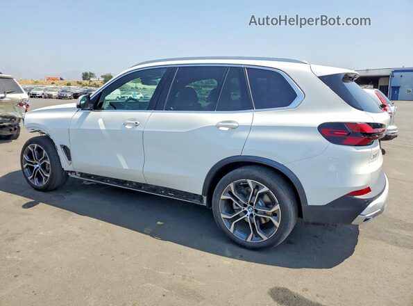 5UX13EU02S9Z34239 2025 BMW X5 White უკანა მარჯვენა