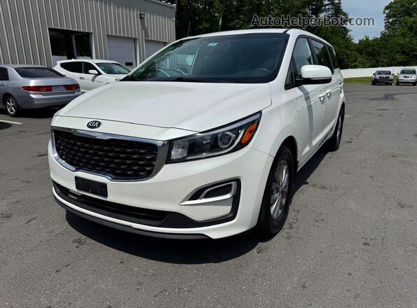 KNDMB5C18K6525496 2019 KIA SEDONA Белый Передняя левая четверть