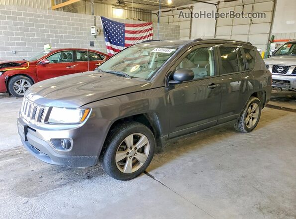 1C4NJDBB1HD142984 2017 JEEP COMPASS Серый Передняя левая четверть