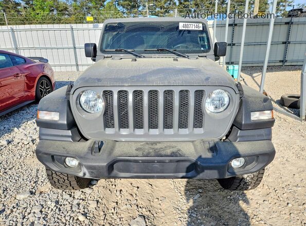 1C4HJXDG8KW598063 2019 JEEP WRANGLER Gray Հետևի տեսք