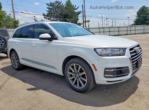 WA1LAAF70KD023577 2019 AUDI Q7 Белый Вид спереди