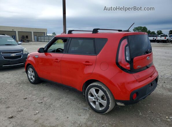 KNDJN2A21K7639208 2019 KIA SOUL Красный Задняя правая четверть