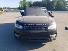 2016 Land Rover Range Rover Sport Hse Black vin: SALWR2VF0GA545184