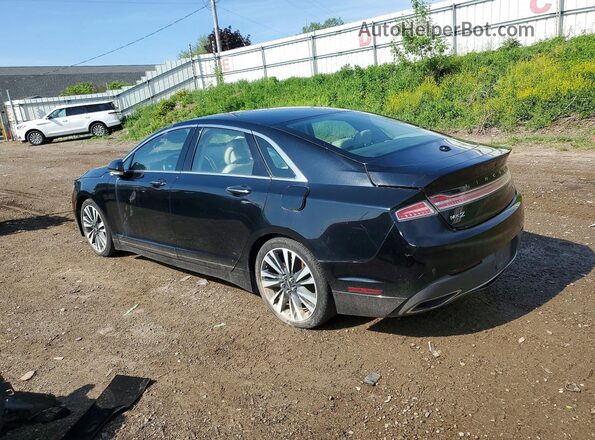 3LN6L5E98HR623590 2017 LINCOLN MKZ Черный Задняя правая четверть