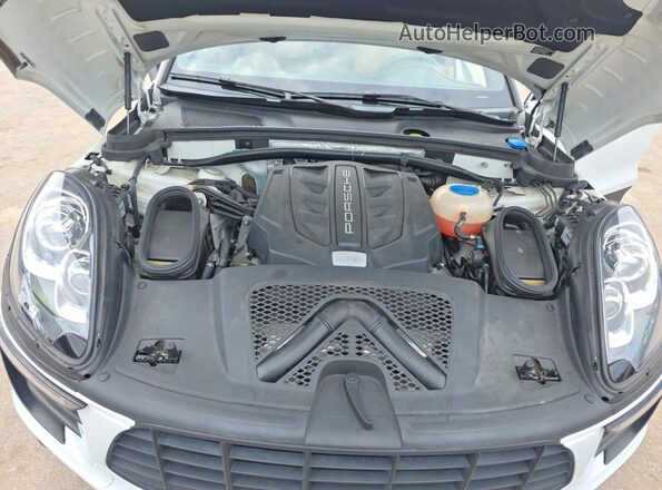 WP1AB2A53JLB33385 2018 PORSCHE MACAN Белый Вид панели приборов