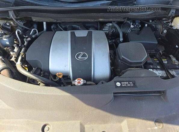2T2ZZMCA9JC095914 2018 LEXUS RX Black Widok deski rozdzielczej