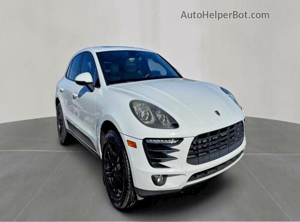 WP1AA2A53JLB08909 2018 PORSCHE MACAN Белый Задняя левая четверть
