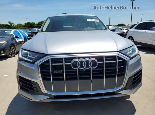 WA1AJAF72MD014339 2021 AUDI Q7 Серебряный Вид сзади