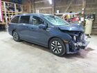 2025 Honda Odyssey Exl Синий vin: 5FNRL6H66SB061240 Damage: Right Front Fender, Dent(S) W/ Paint Dmg, > 12 Inches
