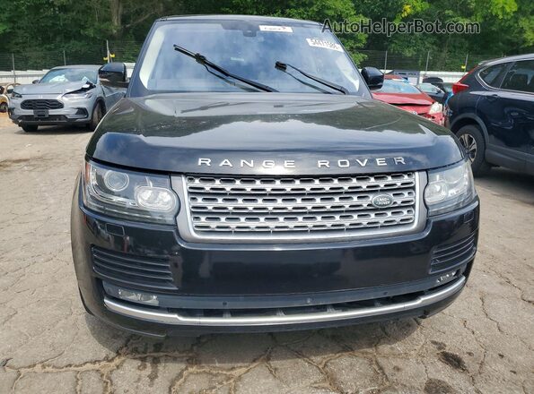 SALGS2EF9GA266759 2016 LAND ROVER RANGE Черный Вид сзади