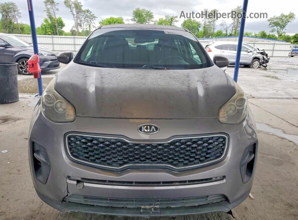 KNDPM3AC2J7345889 2018 KIA SPORTAGE Black Widok z tyłu