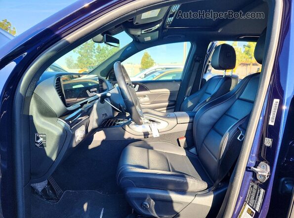 4JGFB4JB0LA114215 2020 MERCEDES-BENZ GLE Синий Вид панели приборов