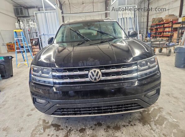 1V2UR2CAXKC581711 2019 VOLKSWAGEN ATLAS Black Widok z tyłu