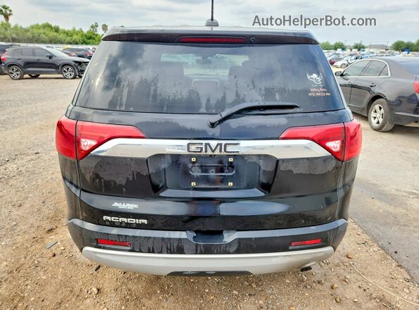 1GKKNKLA2KZ255214 2019 GMC ACADIA Черный Вид салона спереди