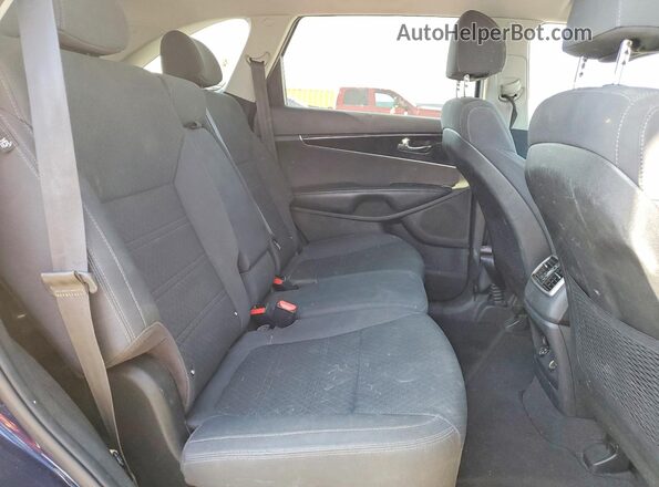 5XYPG4A56JG360932 2018 KIA SORENTO Синий Вид подкапотного пространства