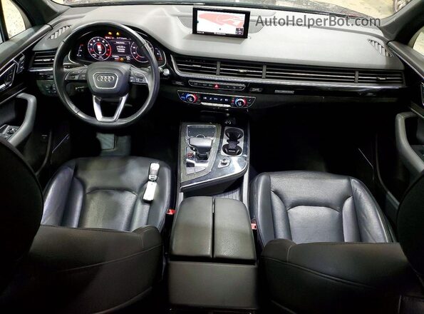 WA1LAAF72JD027905 2018 AUDI Q7 Черный Вид щитка приборов