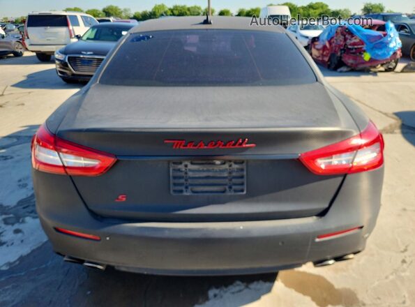ZAM56RPL4H1226634 2017 MASERATI QUATTROPOR Gray Vista interior delantera