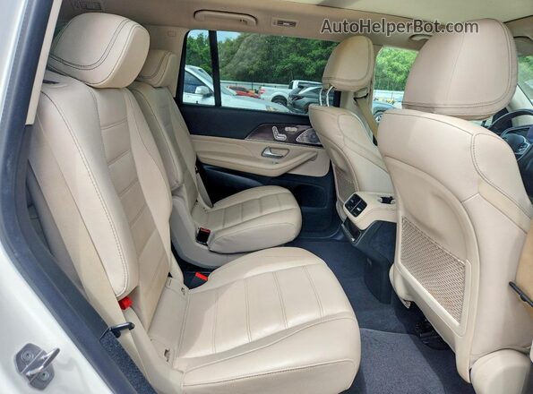 4JGFF5KE5MA351478 2021 MERCEDES-BENZ GLS White Widok komory silnika