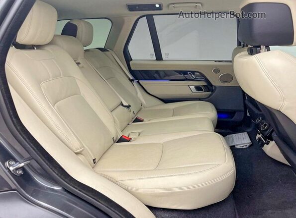 SALGS2RU0MA430386 2021 LAND ROVER RANGE Серый Вид сзади
