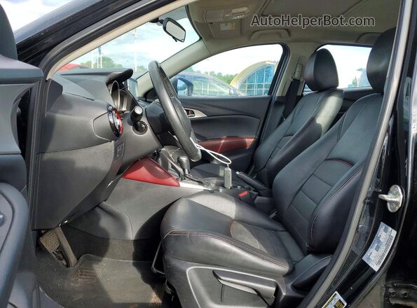 JM1DKFC77G0131623 2016 MAZDA CX-3 Black Vista del salpicadero