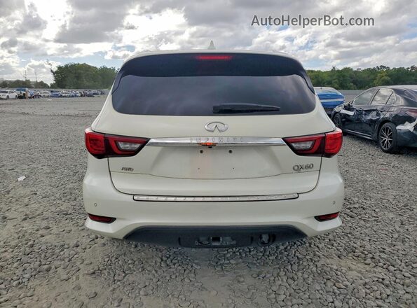 5N1DL0MM0KC533792 2019 INFINITI QX60 White Սալոնի դիմացի տեսք