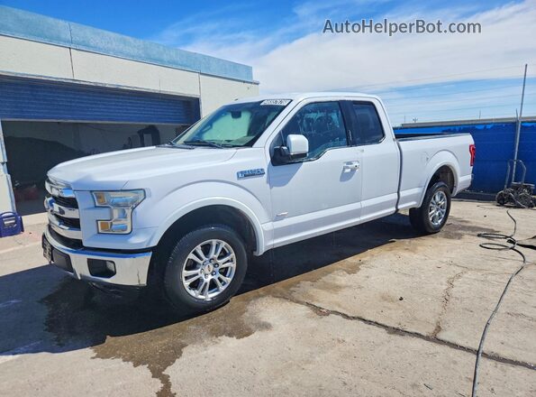 1FTEX1CPXGKD15855 2016 FORD F150 Белый Передняя левая четверть