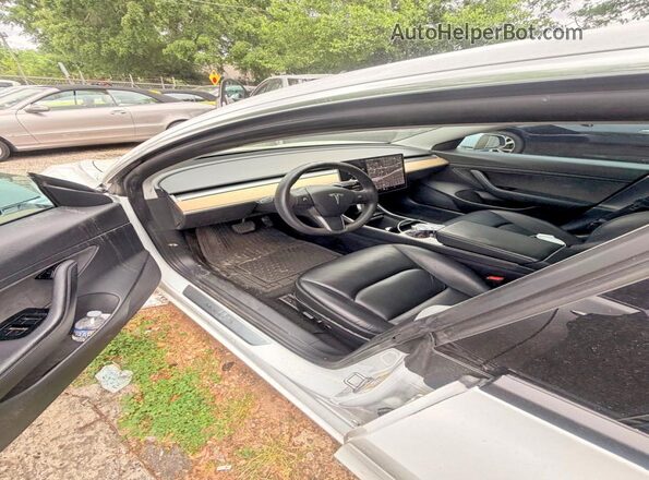 5YJ3E1EA4LF797316 2020 TESLA MODEL 3 Белый Вид подкапотного пространства