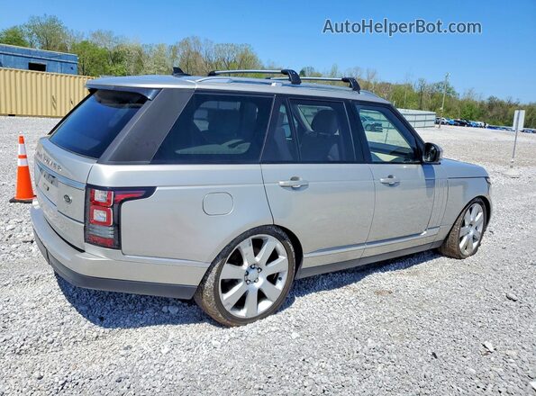 SALGS2EF0GA274345 2016 LAND ROVER RANGE Silver Delantero derecho
