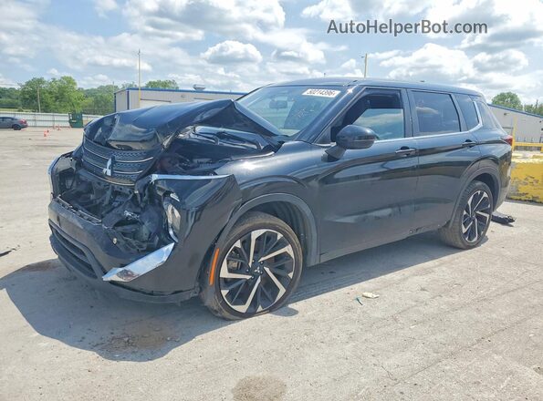 JA4J4TA82NZ040186 2022 MITSUBISHI OUTLANDER Черный Передняя левая четверть