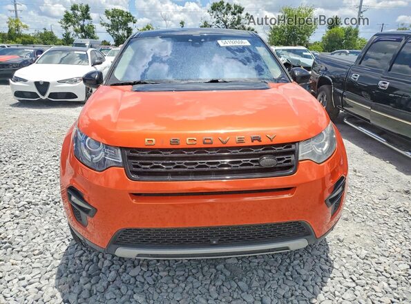 SALCR2BG7HH713380 2017 LAND ROVER DISCOVERY Оранжевый Вид сзади