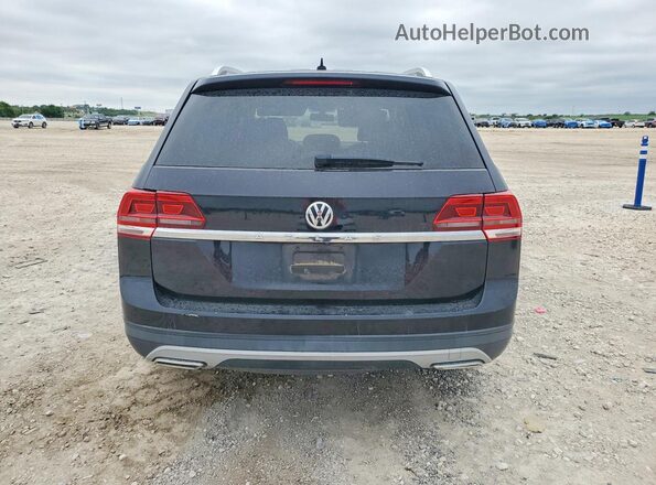1V2AP2CA0KC590393 2019 VOLKSWAGEN ATLAS Black Widok wnętrza z przodu