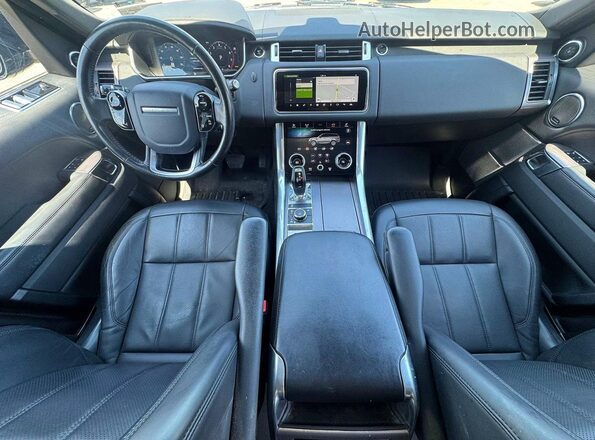 SALWR2RV6KA844396 2019 LAND ROVER RANGE Черный Вид задних сидений
